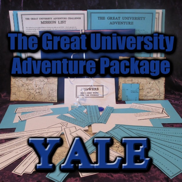 Scavenger Hunt Adventure - Yale University - The Great University Adventure Challenge