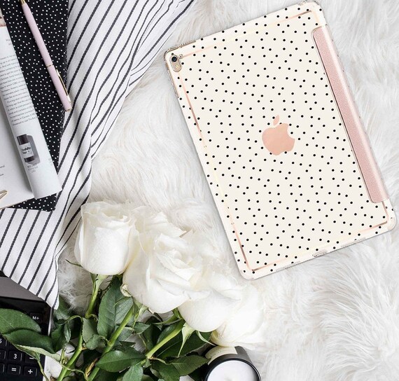 Dots and Cream With Rose Gold Smart Cover Hard Case . . Ipad - Etsy  Singapore