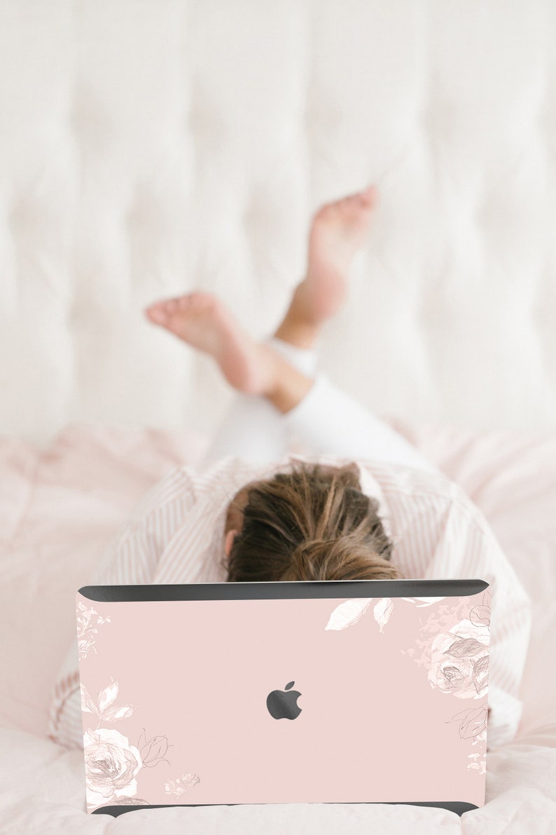 Nude Sketchy Floral Gun Metal Accents Macbook Air 13 Case . Hybrid Hard Case Macbook Pro shops 13 Case Macbook Pro 16 inch case Platinum Edition