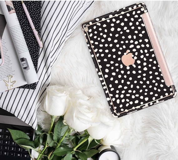 Dots and Cream With Rose Gold Smart Cover Hard Case . . Ipad - Etsy