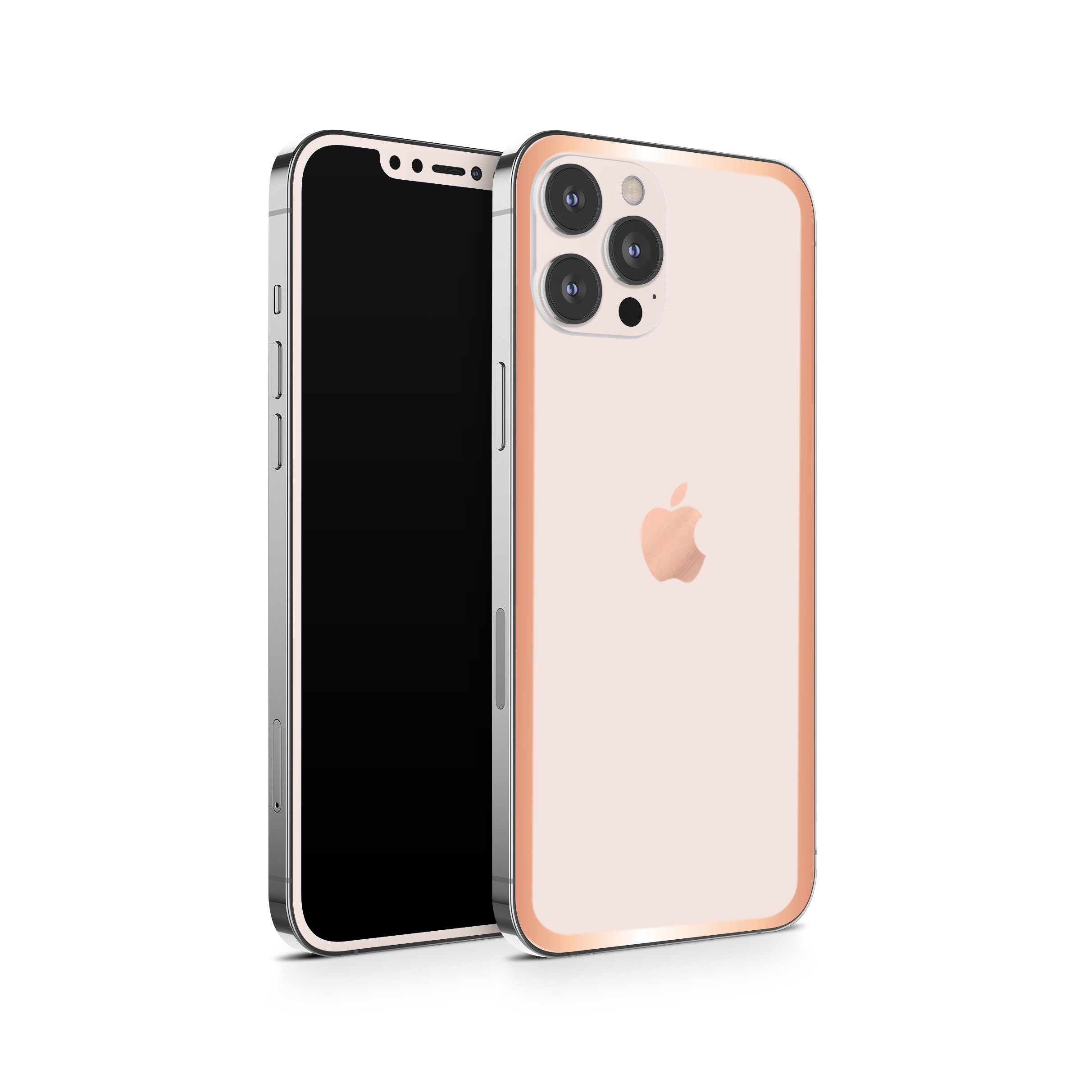 Pink Rose And Rose Gold Decal Skin Modular Snap On Hard Case Etsy