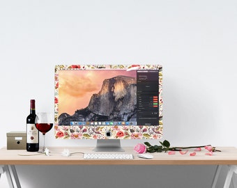 Morning Floral Medley Vinyl Skin for iMac 21.5" 27" & iMac Retina 5k . New iMac 24" 2021 Model