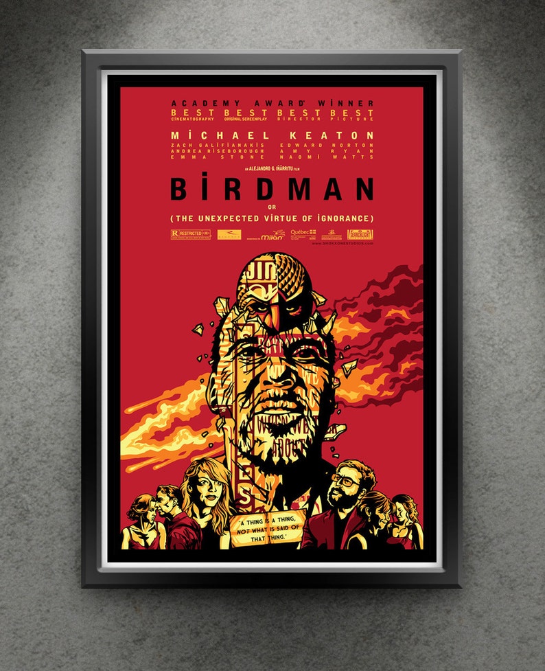 Birdman Birdbrained 13x19 image 1