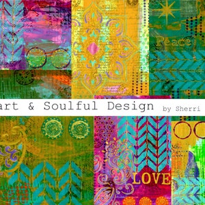 Boho REISJOURNAAL Digitale Kit