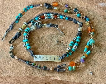 Pulsera de triple vuelta Grateful Artículo n.° B4000-2