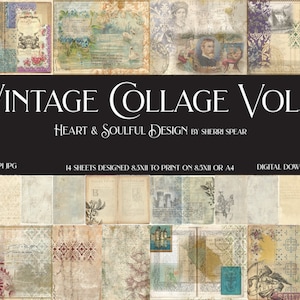 VINTAGE COLLAGE Vol. 1/Digital Downloads/Journal Papers