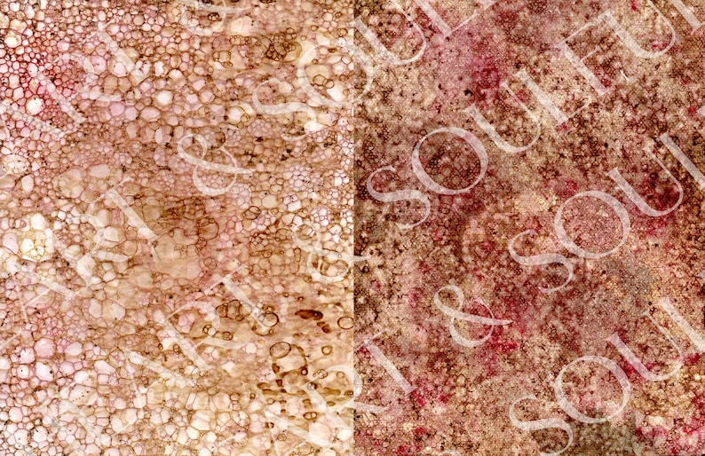 May include: Abstract background with a textured, bubble-like pattern in shades of brown, pink, and white. The pattern is reminiscent of a natural stone or rock surface.