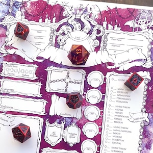 Otherworldly Character Sheets - D&D 5e