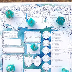 Undertow Character Sheets - D&D 5e
