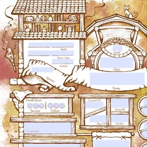 Form-Fillable Guildcraft Character Sheets