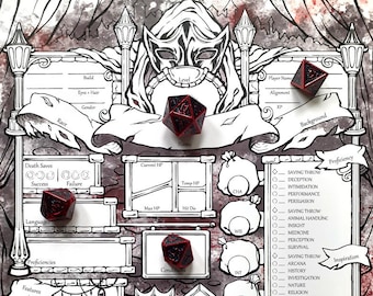 Sidestep Character Sheets - D&D 5e