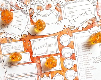 Fireforged Character Sheets - D&D 5e