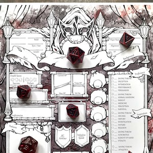 Sidestep Charakterbögen - D&D 5e