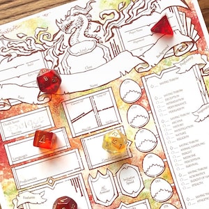 Folhas de Personagem Dragonscale - D&D 5e