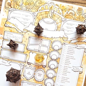 Clockwork Character Sheets - D&D 5e