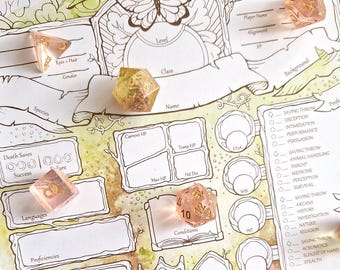 Feywild Character Sheets - D&D 5e