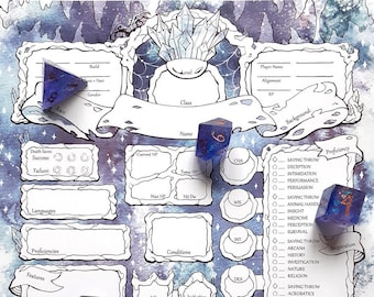 Underdark Character Sheets - D&D 5e