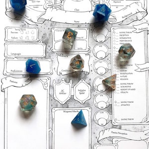 Sunlit Character Sheets D&D 5e image 6