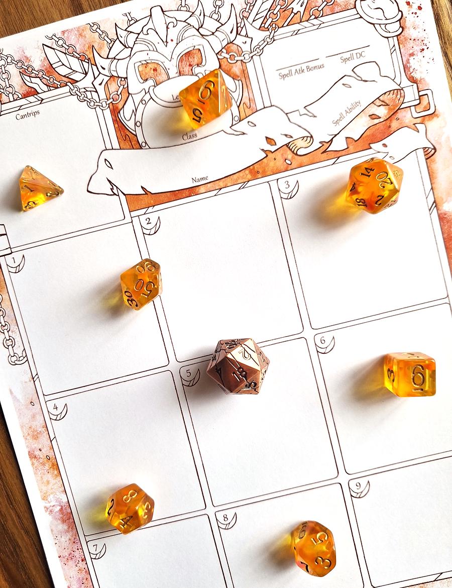 Form-fillable Fireforged Character Sheets - Etsy Canada