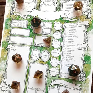 Form-Fillable Everbrew Character Sheets image 3