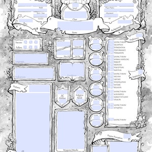Form-Fillable Everbrew Character Sheets image 7