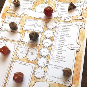 Form-fillable Clockwork Character Sheets - Etsy