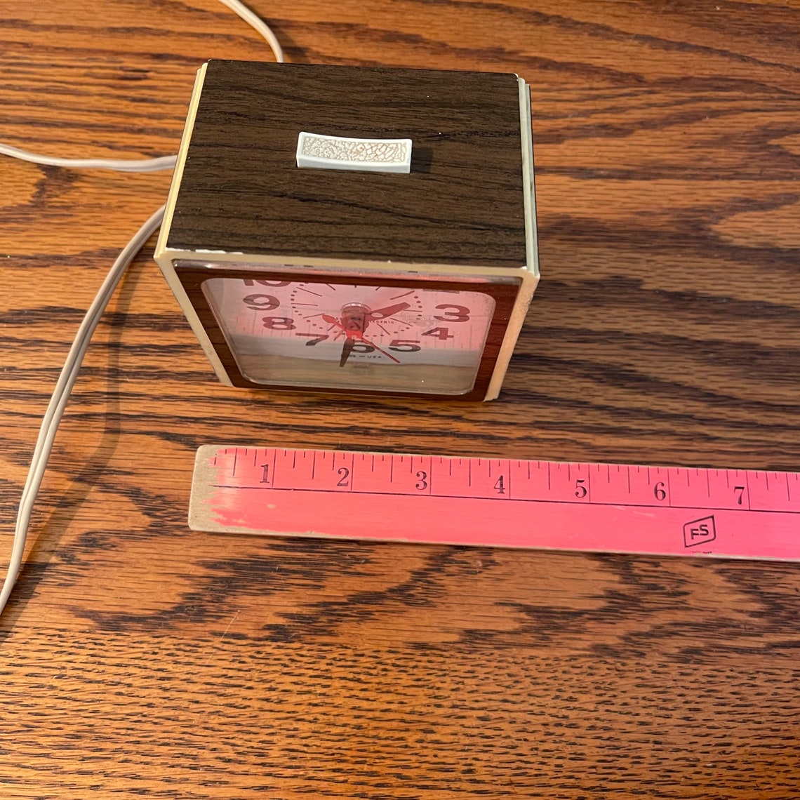 General Electric Alarm Clock Mid Century Alarm Clock Etsy