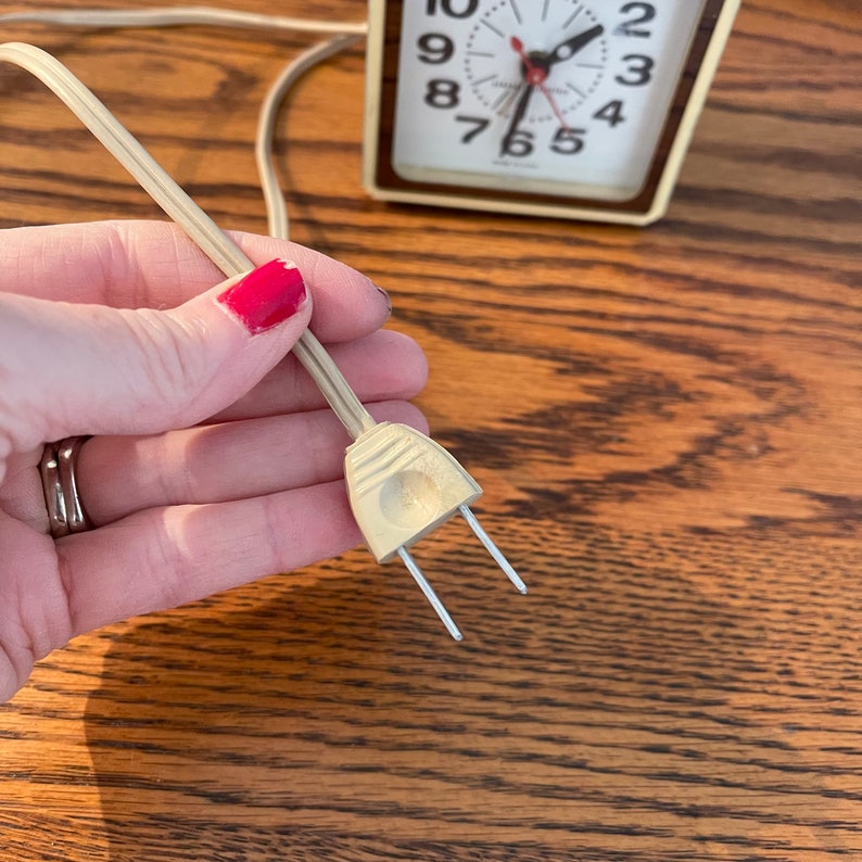 General Electric Alarm Clock Mid Century Alarm Clock Etsy