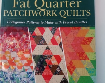 Libro di trapunte patchwork Fat Quarter, libri di artigianato, libri di quilting
