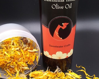 Calendula Infused Extra Virgin Olive Oil