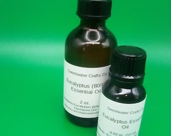 Eucalyptus essential oil, 100% pure, therapeutic grade