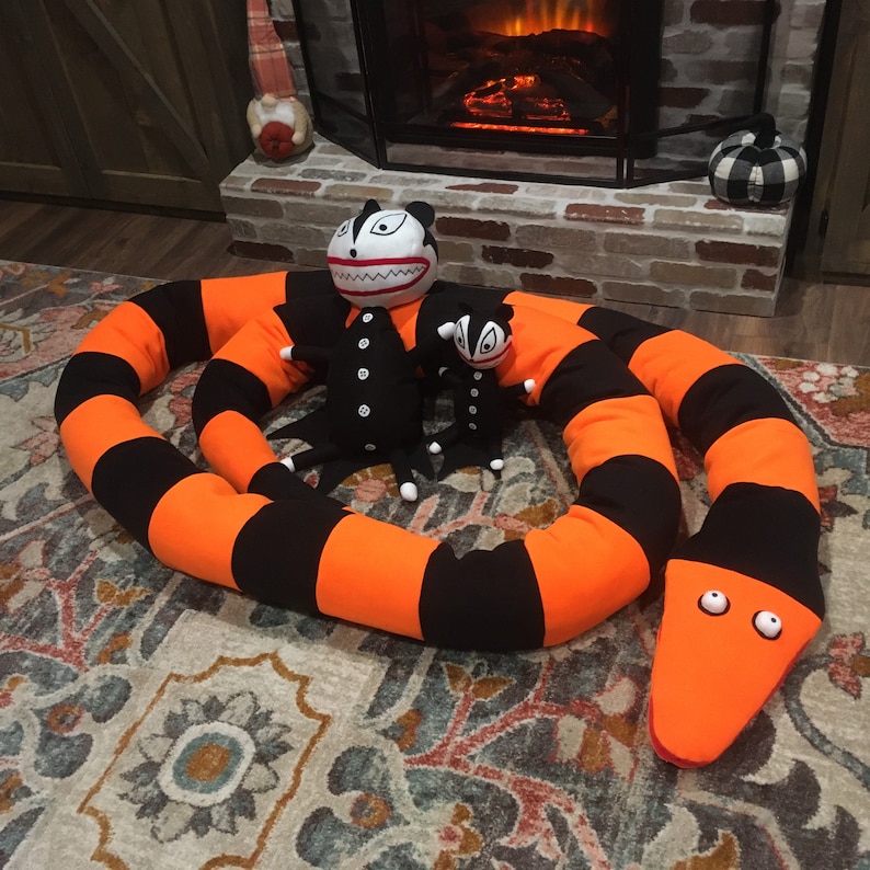 Tree Eating Snake Nightmare Before Christmas Etsy