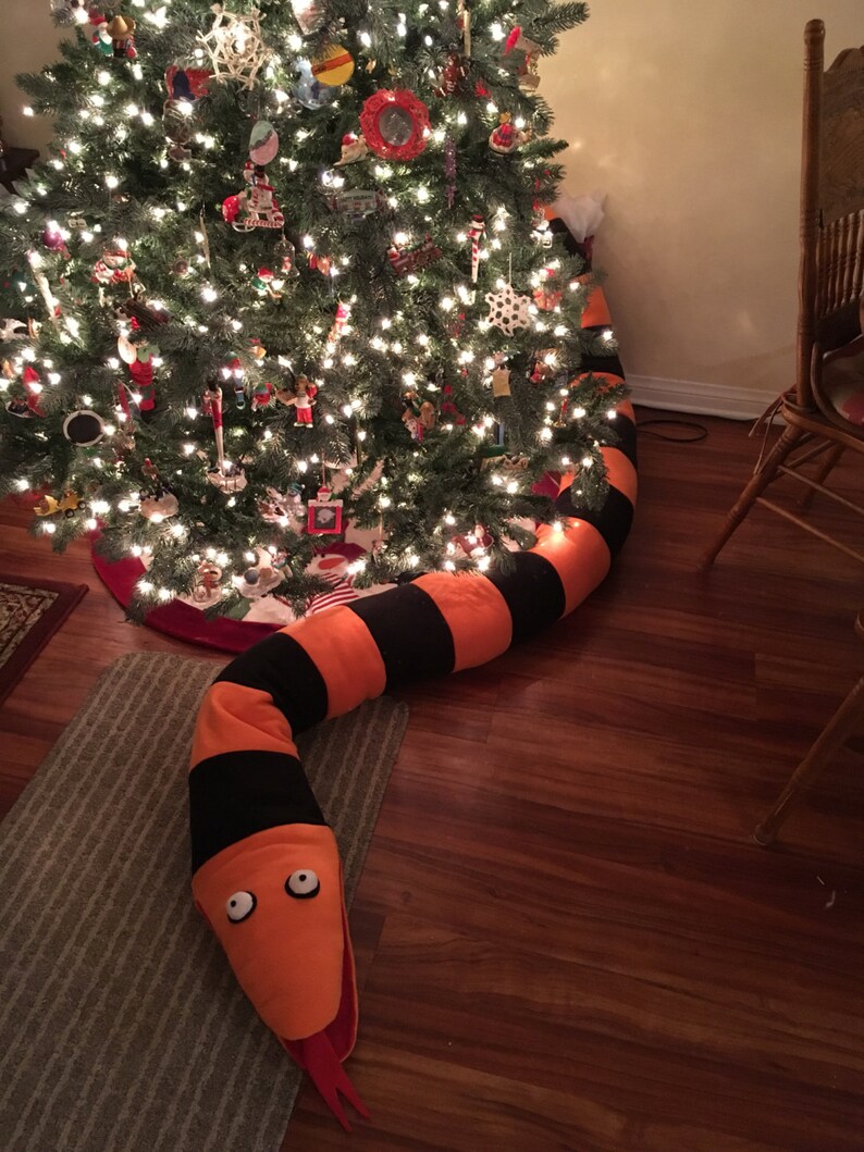 Tree Eating Snake Nightmare Before Christmas Etsy