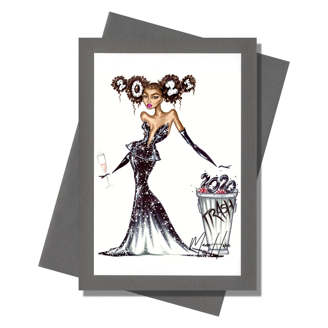 Greeting Cards Fashion Greeting Cards Handmade Greeting Etsy