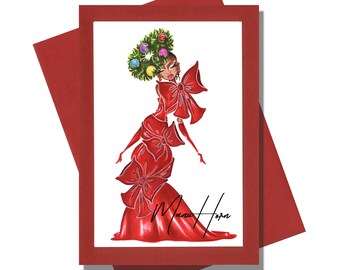 Christmas Cards, Handmade Christmas Cards, Holiday Cards, Glittery Greeting Cards, Christmas Greeting Cards, Blank Cards, Handmade Cards
