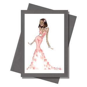 Noiva, cartões, cartões de moda, cartões feitos à mão, cartões fashionistas, cartões brilhantes, cartões em branco