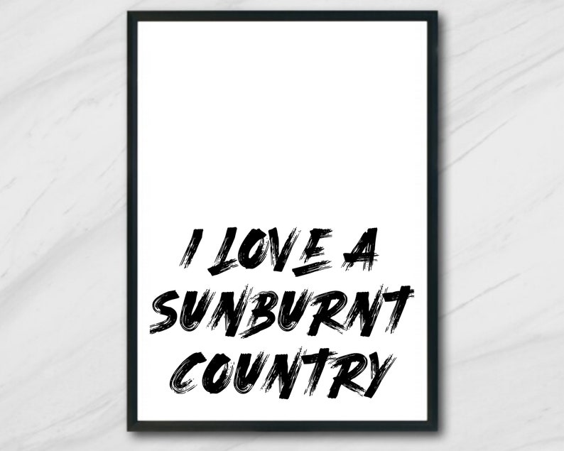 I Love a Sunburnt Country Australian Poetry Digital Download Etsy I Love a Sunburnt Country Australian Poetry Digital Download Etsy