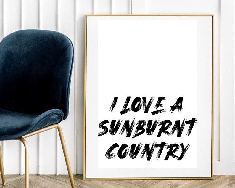 I Love a Sunburnt Country Australian Poetry Digital Download Etsy UK I Love a Sunburnt Country Australian Poetry Digital Download Etsy UK