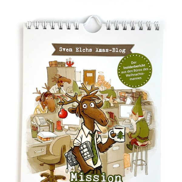 Sven Elch's Advent Calendar - Mission Christmas Tree | Turning calendar