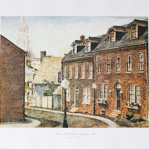View of Old Town Lancaster, Lancaster County, Pennsylvania