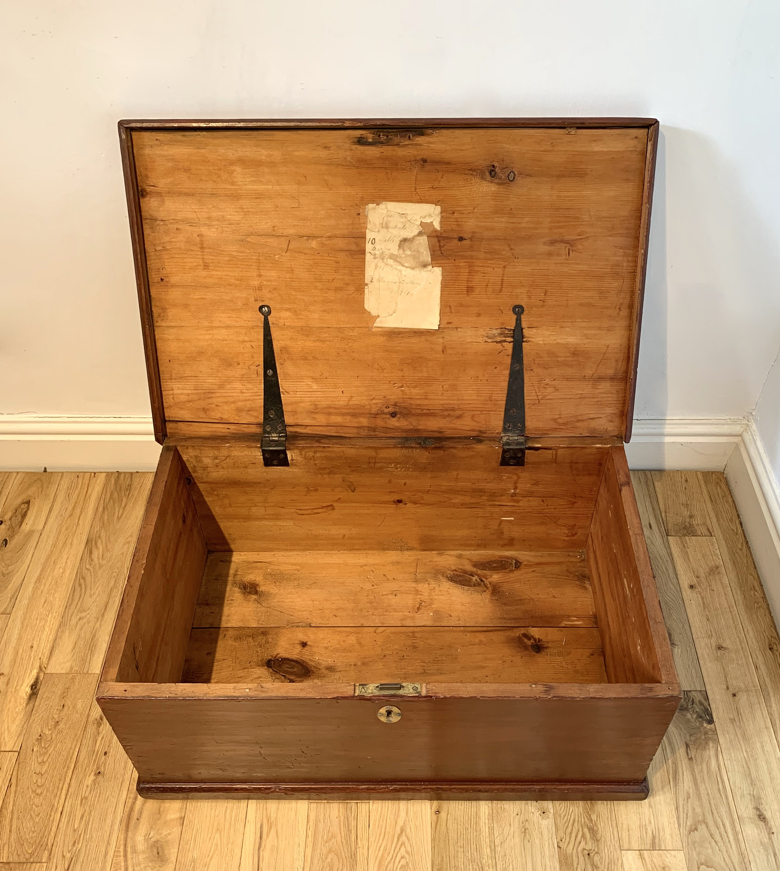 Gefärbte Kiefer Aufbewahrung Truhe | Etsy