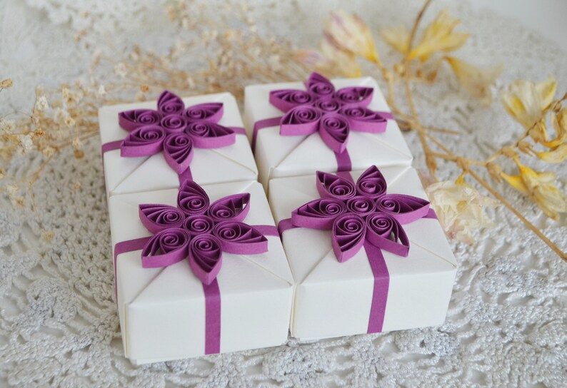 Gift Box Set Empty Gift Boxes Four Jewelry Gift Boxes With Etsy