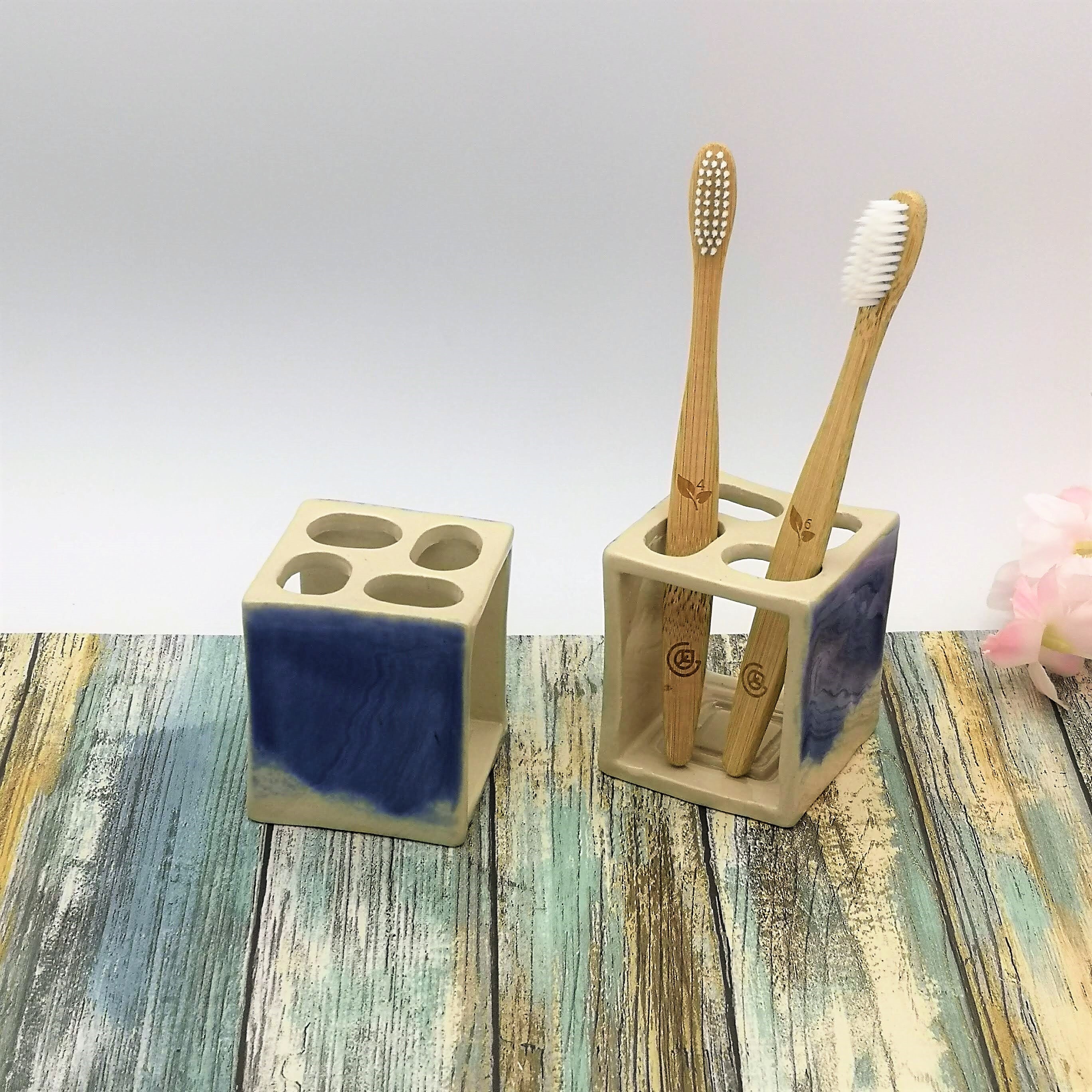 Handmade Ceramic Toothbrush Holder, Pencil & Pen Holder, Utensil Holder ...