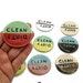 Large Clean Dirty Dishwasher Magnet, Handmade Ceramic Round Refrigerator Magnet, Housewarming Gift First Home Most Sold Items
