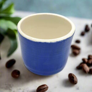 Small Ceramic Mug – Unique Espresso Cup for Coffee Lovers Gift