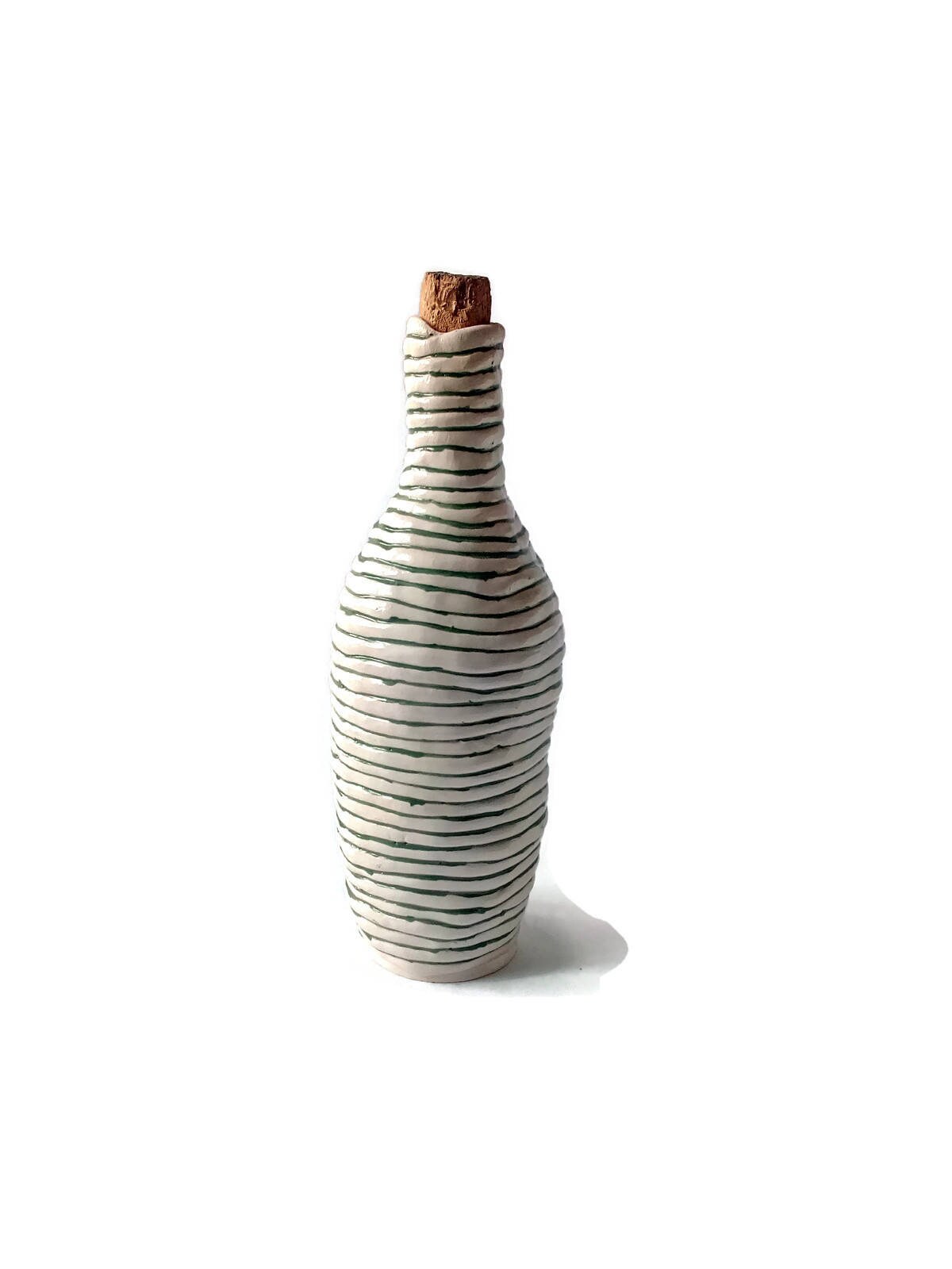 Download Ceramic bottle with cork water dispenser decorative bottle ... Yellowimages Mockups