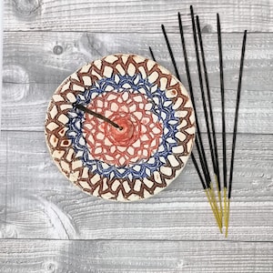 Handmade Ceramic Incense Burner - Incense Stick Holder (16cm)