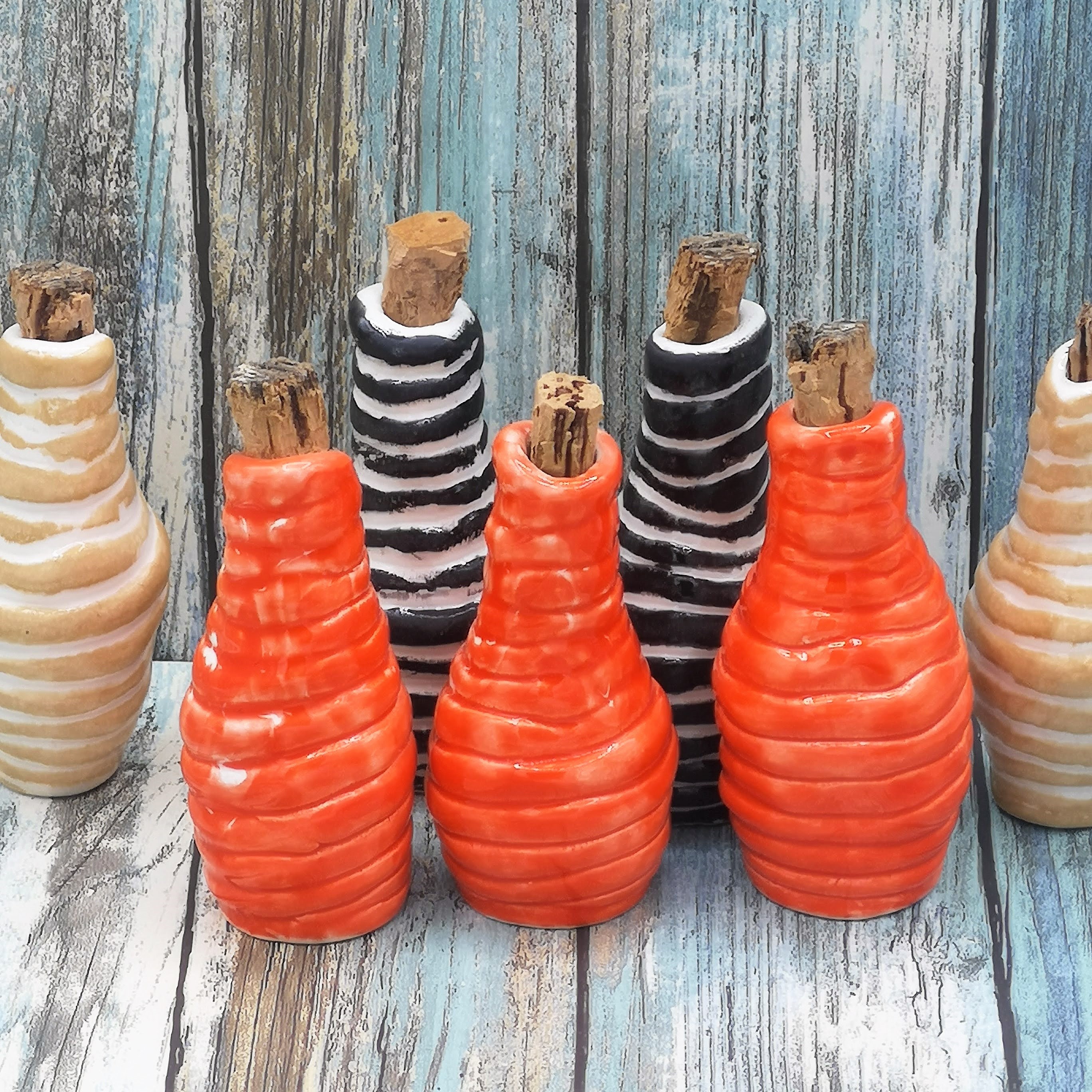 Mini Ceramic Bottle Favor