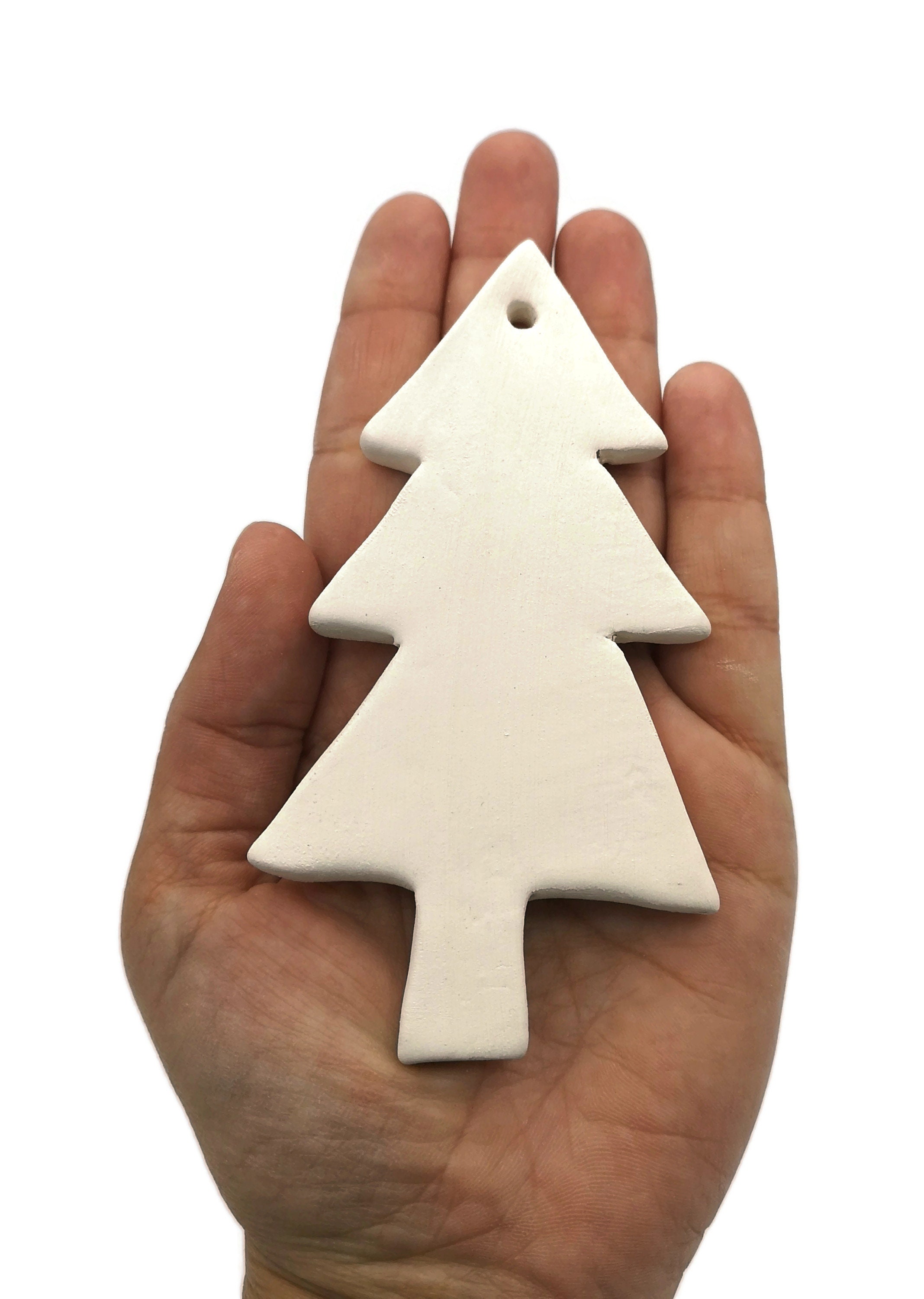 Unpainted ceramic christmas tree to paint diy gifts for Etsy