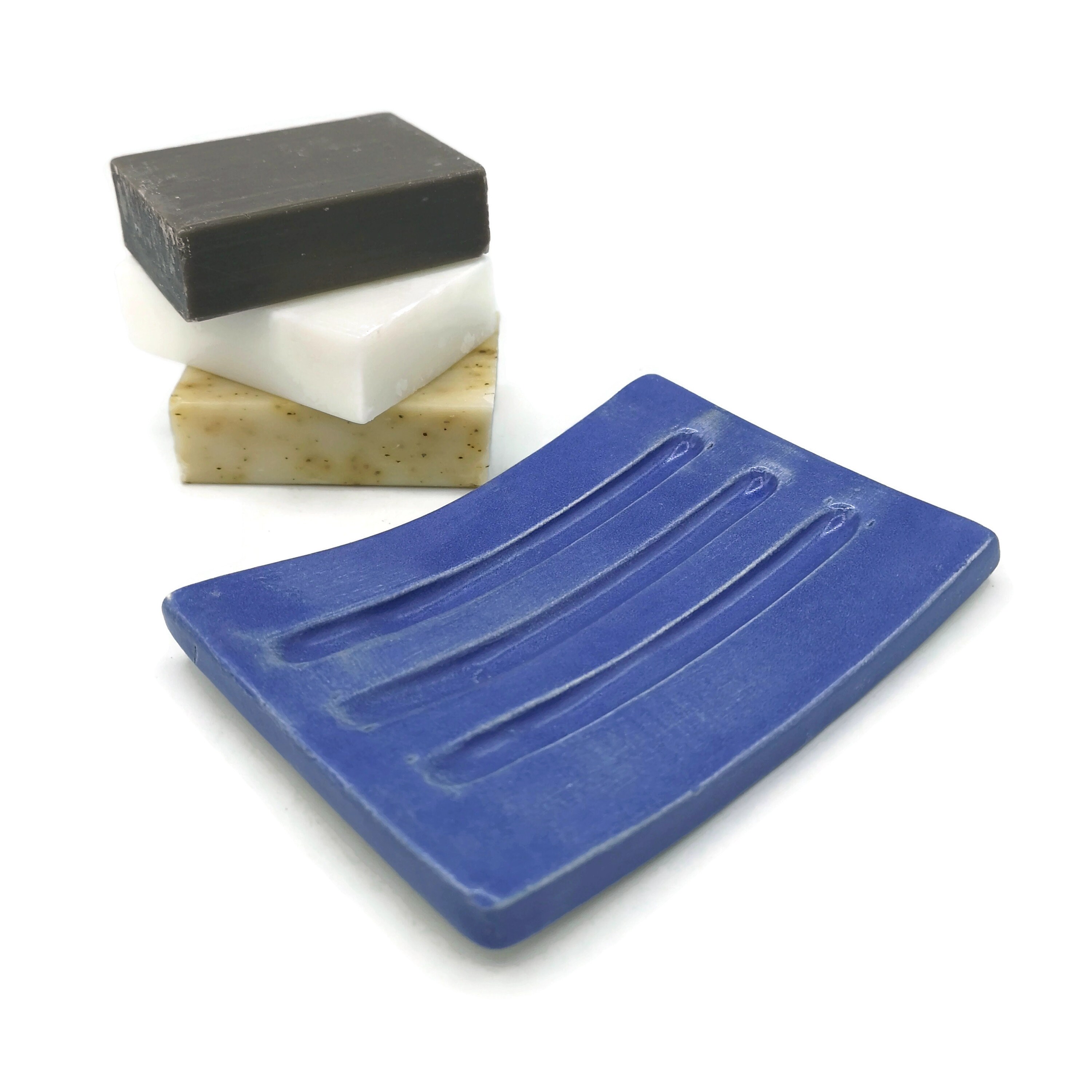 Ceramic soap dish with drain self draining soap dish novelty Etsy